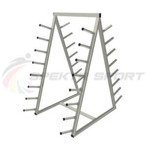 Купить Стойка для бодибаров 16 уровней двухсторонняя (разборная) в Вологде 