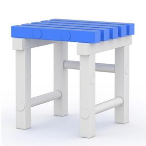 Купить Табурет для бассейнов, жесткий ПВХ 420х420х450 мм в Вологде 