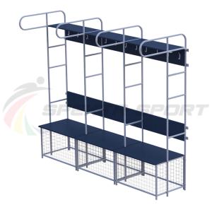 Купить Индивидуальное место хоккеиста ширина 580 мм. (3-х секционный) в Вологде 