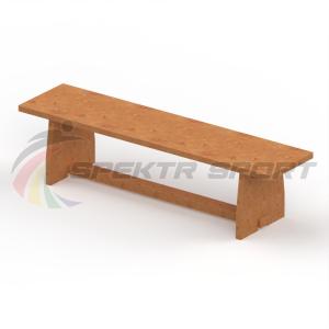 Купить Скамья гимнастическая фанерная 1000х240х250мм  в Вологде 