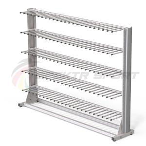 Купить Стеллаж для хранения коньков и роликов на 30 пар 2000х1500х400 в Вологде 