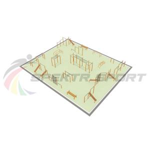 Купить Парковая площадка для Воркаут и WRK 3_76mm в Вологде 