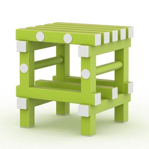 Купить Табурет для бассейнов усиленный жесткий ПВХ 420х420х450 мм в Вологде 