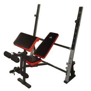 Купить Скамья со стойками под штангу DFC D1066 в Вологде 