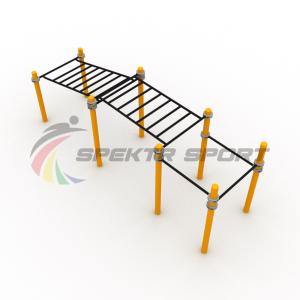 Купить Детский рукоход двухсекционный с подъёмом и 3 турника в Вологде 