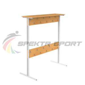 Купить Вешалка напольная двухсторонняя на 20 мест в Вологде 