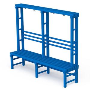 Купить Скамья-вешалка односторонняя 2000х494х1700 мм(ПВХ) в Вологде 