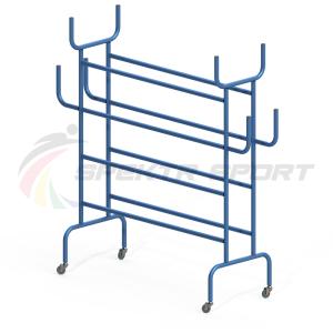 Купить Стеллаж для хранения спортинвентаря 1550х500х1500 мм в Вологде 
