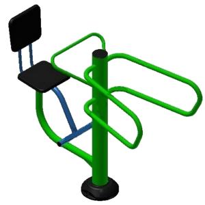 Купить Уличный тренажер взрослый Твистер + Брусья ТС 109-2 в Вологде 