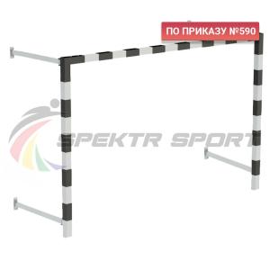 Купить Ворота мини-футбольные складные без сетки 2х3х0,5 м. (к-кт) в Вологде 