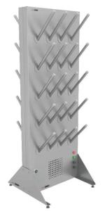 Купить Сушильный стеллаж для обуви SL1 Вираж эконом, двусторонний, с бактерицидной лампой (32 пар) в Вологде 