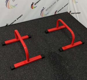 Купить Упоры напольные для отжиманий (паралетсы) Spektr Sport цв. красный (пара) в Вологде 