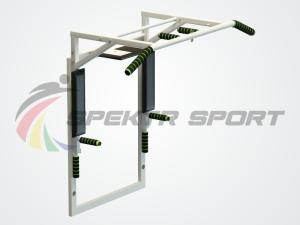 Купить Турник 3 в 1 на раме Оптимус разборный цв. белый в Вологде 