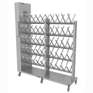 Купить Сушильный стеллаж для обуви SL2 Лидер-премиум мобильный двусторонний (60 пар) в Вологде 