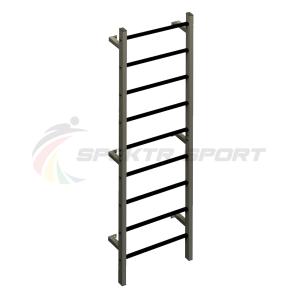 Купить Шведская стенка метал. с прорез. перекладинами Джет 1П цв. серый в Вологде 