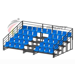 Купить Трибуна для зрителей 5 рядов на 42 места с перилами в Вологде 