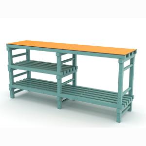 Купить Стол для бассейна, жесткий ПВХ, 1988х554х920 мм в Вологде 