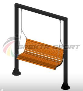 Купить Качели "Бриз" со спинкой в Вологде 