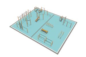 Купить Районная площадка для Воркаут и WRK 1_76mm в Вологде 