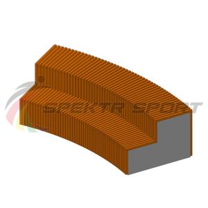 Купить Скамья "Горка" в Вологде 