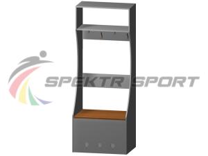 Купить Индивидуальное место хоккеиста (ЛДСП) ширина 800 мм в Вологде 