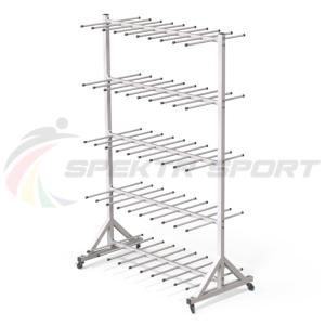 Купить Стеллаж для хранения коньков на 50 пар в Вологде 