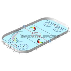 Купить Хоккейная коробка, борта фанера 12 мм, 40х20 в Вологде 