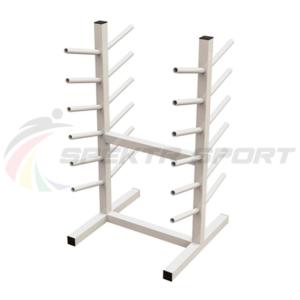 Купить Стойка для бодибаров и грифов 6 уровней двухсторонняя (цельносварная) в Вологде 