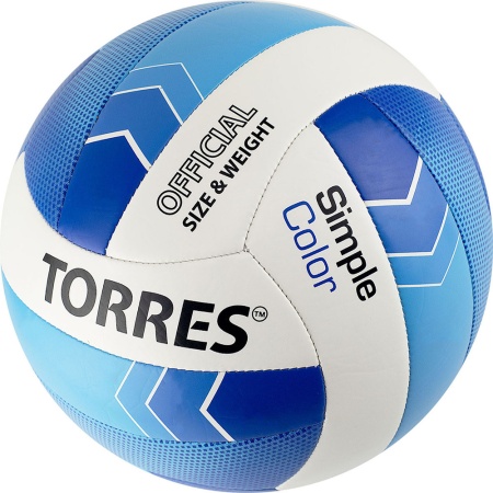 Купить Мяч волейбольный Torres Simple Color любительский р.5 в Вологде 